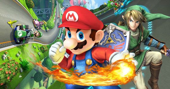 Super Smash Bros Mario Kart 8 Wii U Spring Release