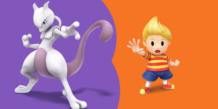 Super Smash Bros Mewtwo Lucas DLC
