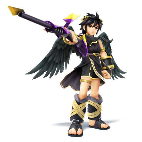 Super Smash Bros Wii U 3DS Dark Pit