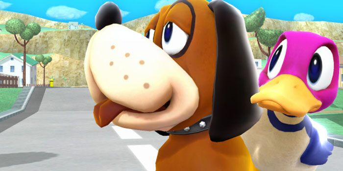 Super Smash Bros Wii U 3DS Duck Hunt Dog Trailer