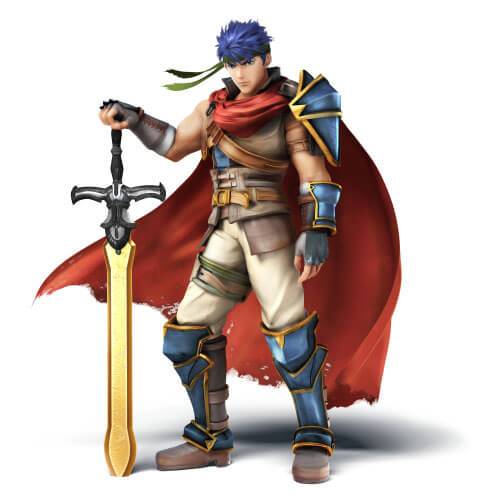 Super Smash Bros Wii U 3DS Ike