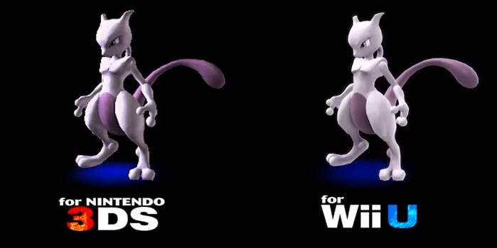 Super Smash Bros Wii U 3DS Mewtwo DLC Spring 2015