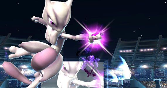 Super Smash Bros Wii U 3DS Mewtwo Project M