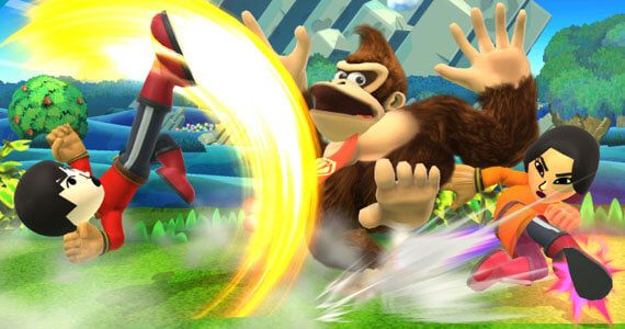 Super Smash Bros Wii U 3DS Mii Fighters Not Playable Online