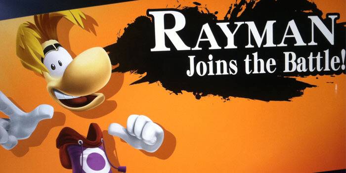 Super Smash Bros Wii U 3DS Rayman DLC