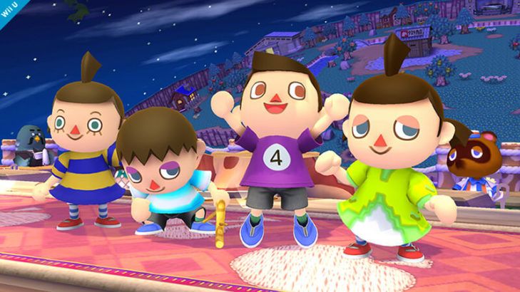 Super Smash Bros Wii U 3DS Villager Alternate Costumes