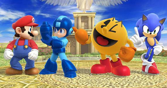 Super Smash Bros Wii U E3 2014 Third Party Characters