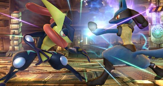 Super Smash Bros Wii U Roster Greninja Screenshots
