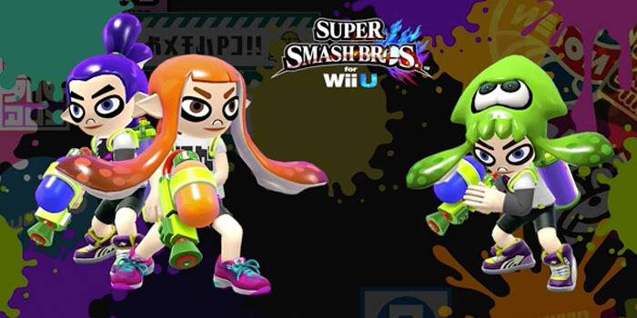 Super Smash Bros Wii U Splatoon Costumes