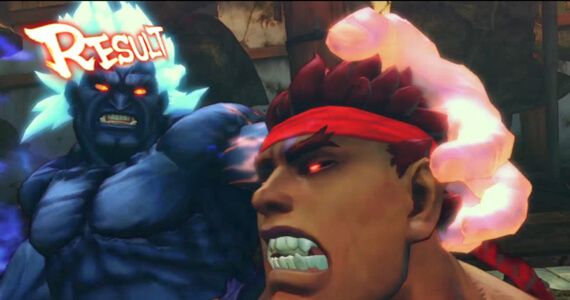 Super Street Fighter Oni And Evil Ryu