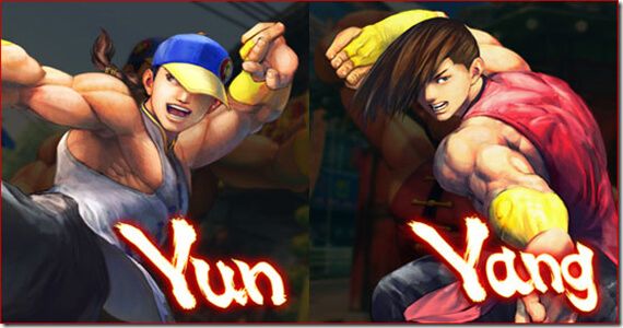 Super Street Fighter Yun and Yang