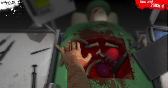 Surgeon Simulator 2013 Oculus Rift Razer Hydra Support
