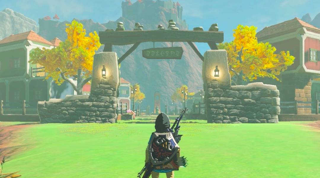 Tarrey town header zelda breath of the wild nintendo