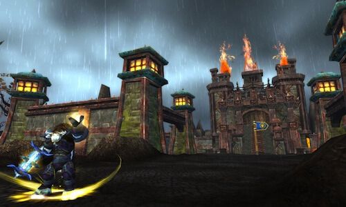 World of Warcraft Tauren in Tol Barad