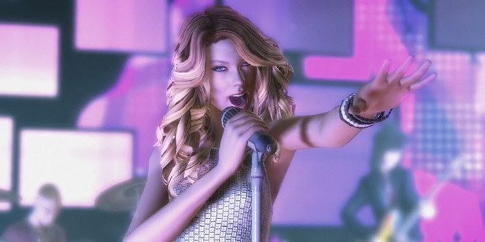 Taylor Swift in Band Hero