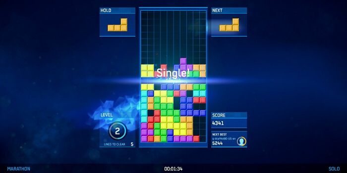 Tetris Ultimate single screenshot