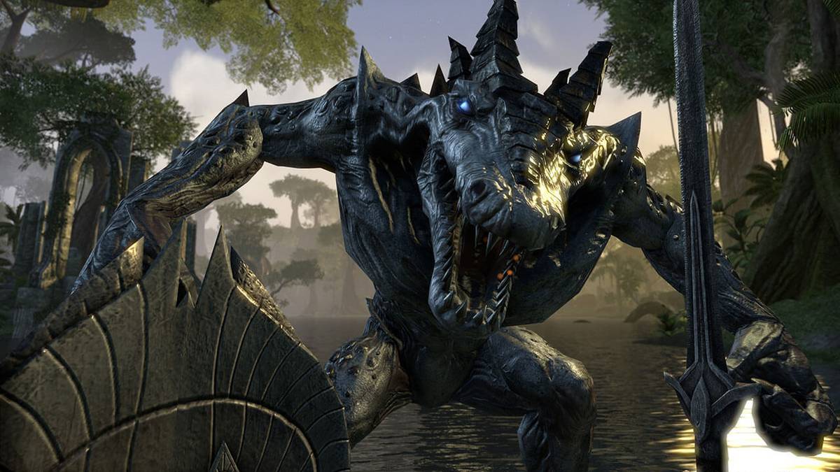 The Elder Scrolls Online DAEDROTH BATTLE