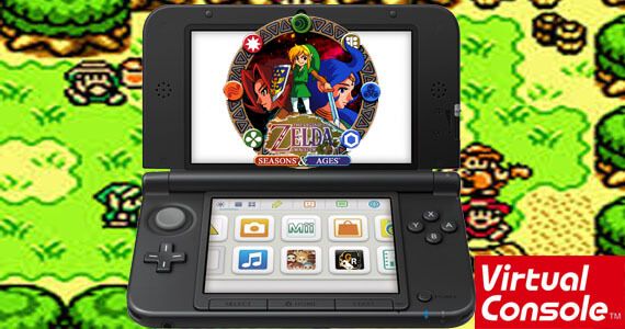The Legend of Zelda Oracle of Ages and Seasons Virtual Console