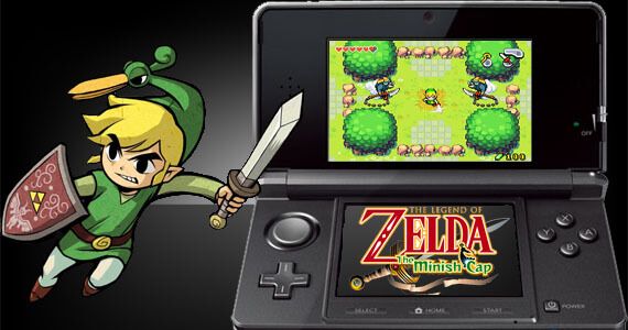 The Legend of Zelda: The Minish Cap on the Nintendo 3DS Virtual Console