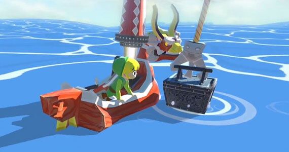 The Legend of Zelda The Wind Waker HD Sailing