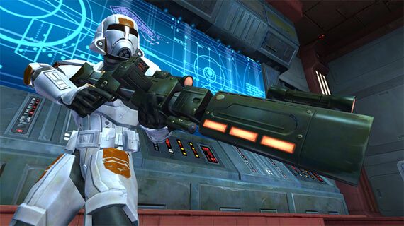 The Old Republic Trooper Doesn't Need A Lightsaber