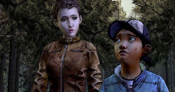 The Walking Dead Amid the Ruins screenshot - Clem and Jane