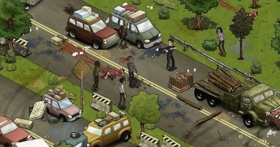 The Walking Dead Social Game Traffic Facebook AMC RockYou