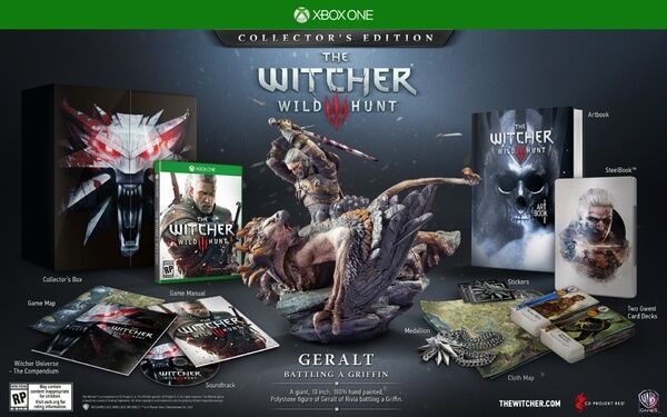 The Witcher 3 Collectors Edition Xbox One