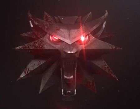 The Witcher wolf head