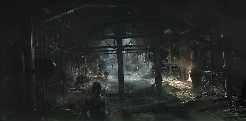Thief 4 Concept Art - Dark Undergroudn