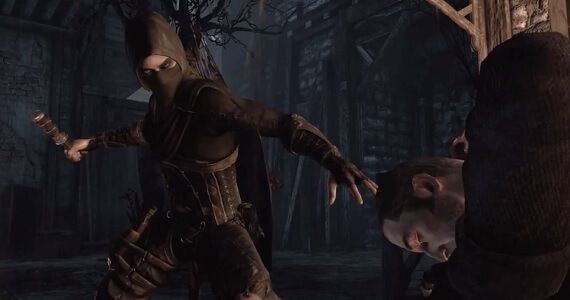Thief combat screenshot