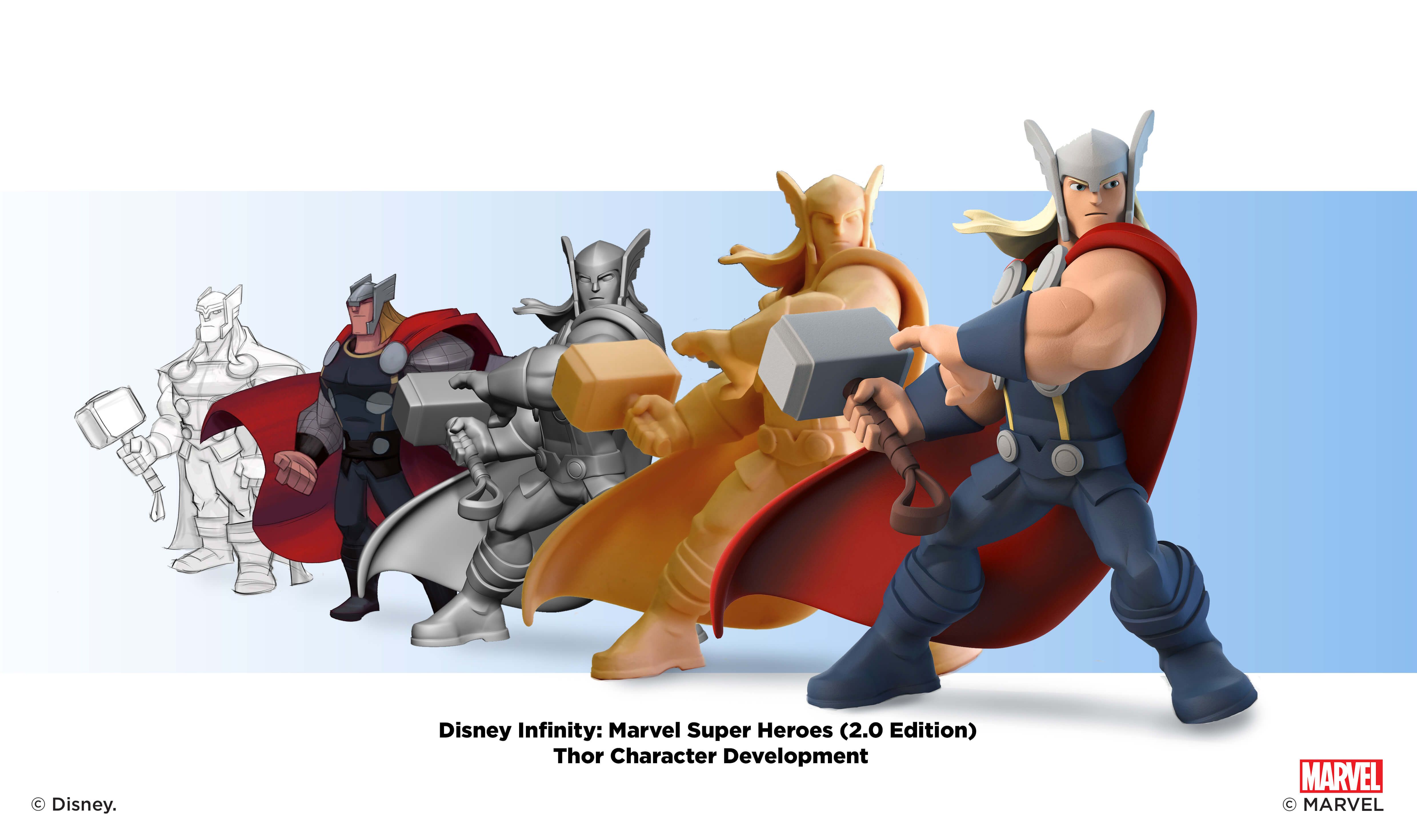 Disney Infinity - Thor Character Development