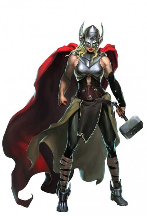 Thor Goddess in Puzzle Quest