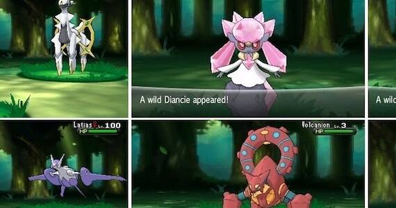 Three Mysterious Pokemon X and Y Pokemon Appear