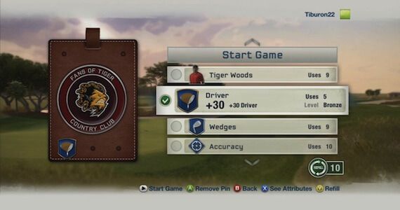 Tiger Woods 13 Review - Pins