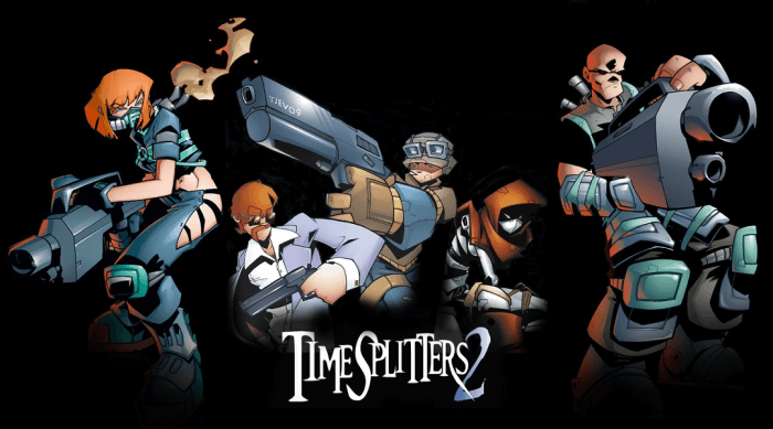 TimeSplitters 2 PS2 PS4 emulation