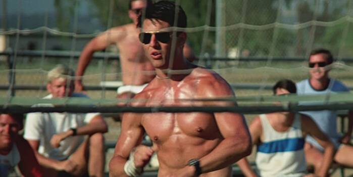Tom Cruise Top Gun Volleyball Twitch