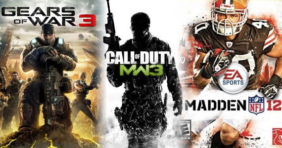 Top 2011 Holiday Video Games