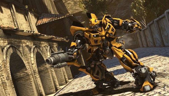 Bumblebee in Transformers Dark of the Moon the Game