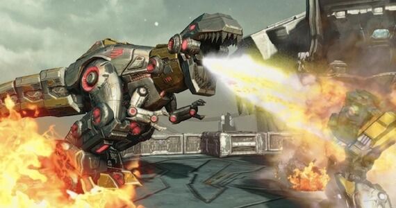 Transformers Fall of Cybertron E3 Preview - Grimlock