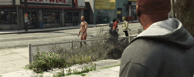 Trevor Jumping Fence Naked