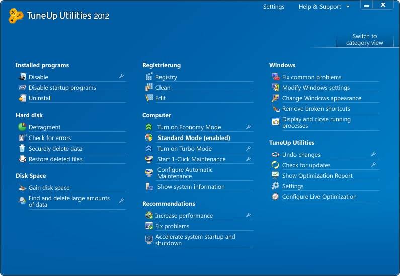TuneUp Utilities 2012 Review