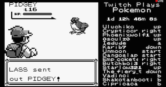 Twitch Plays Pokemon Battle
