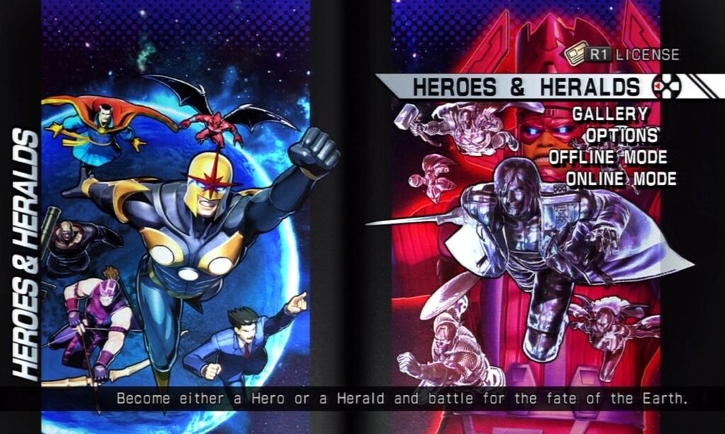 Ultimate Marvel Vs Capcom 3 Heroes and Heralds Mode Screenshot 5