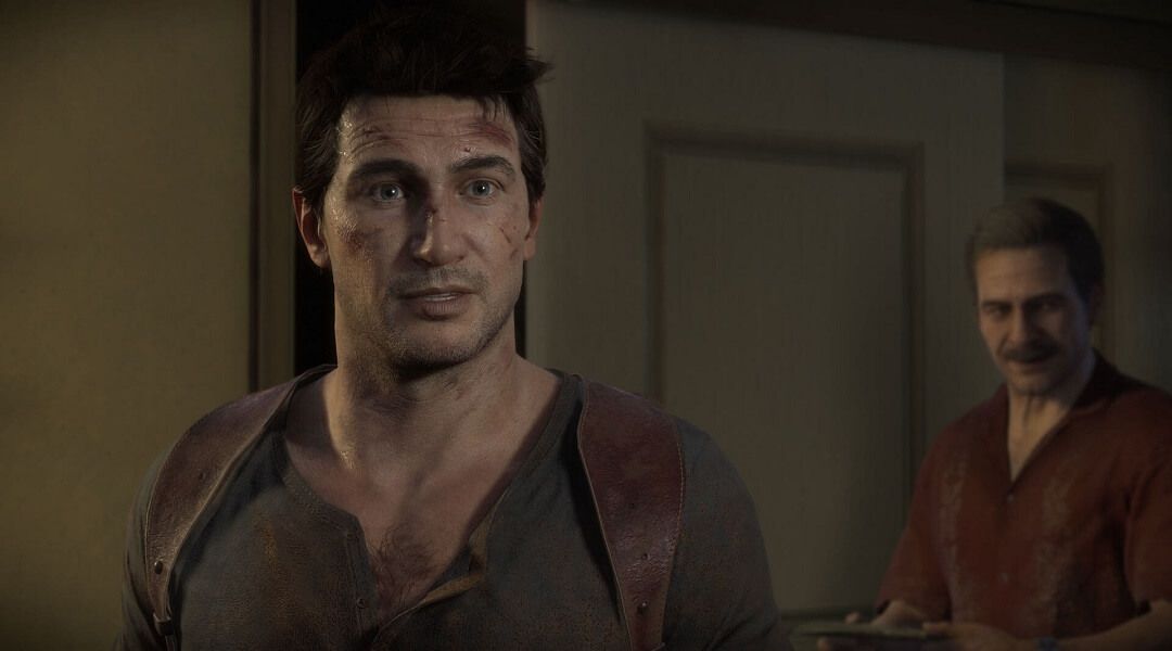 Uncharted 4 Drake Surprised