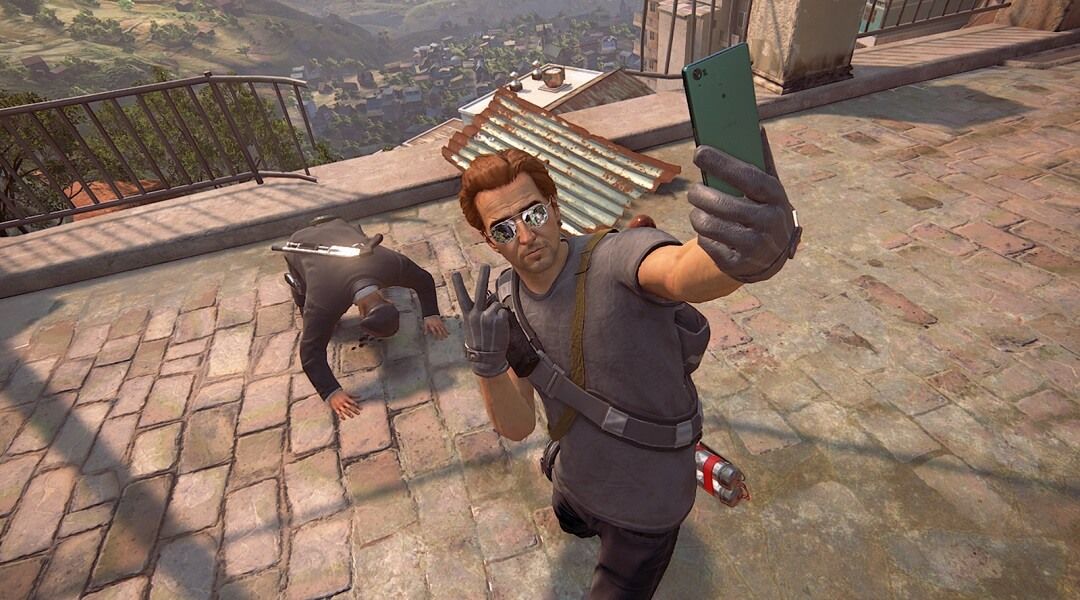 Uncharted 4 Multiplayer Selfie