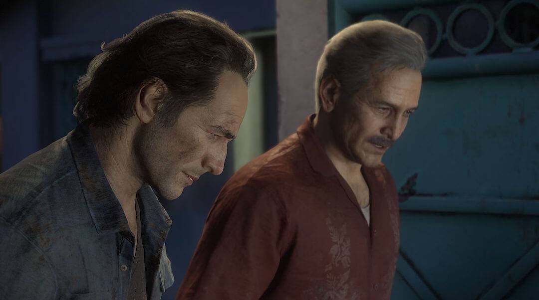 Uncharted 4 Sam and Sully