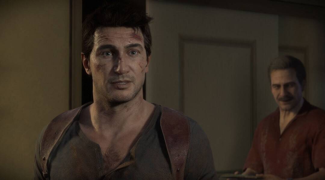 Uncharted 4 - Drake Surprised