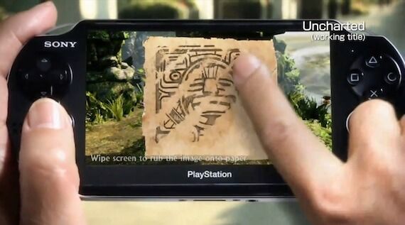 Uncharted NGP Touch Screen Gameplay