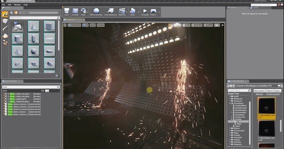 Техническое демонстрационное видео Unreal Engine 4, часть 2